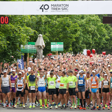 Maraton treh src obeležil 40. jubilej