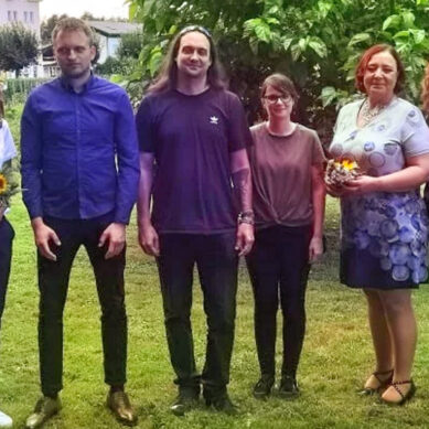 Obisk vladne delegacije v prostorih ZIC Beltinci ter na Eko-vrtu Beltinci