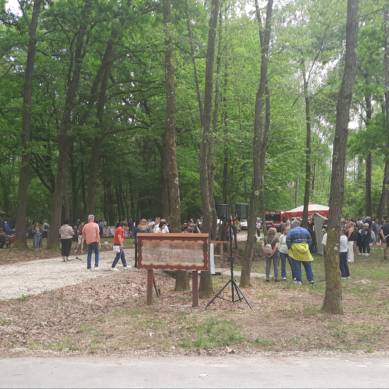 Park prijateljstva znova povezal Slovenijo in Madžarsko na brezmejnem sejmu