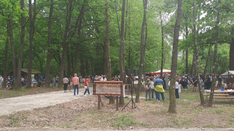 Park prijateljstva znova povezal Slovenijo in Madžarsko na brezmejnem sejmu